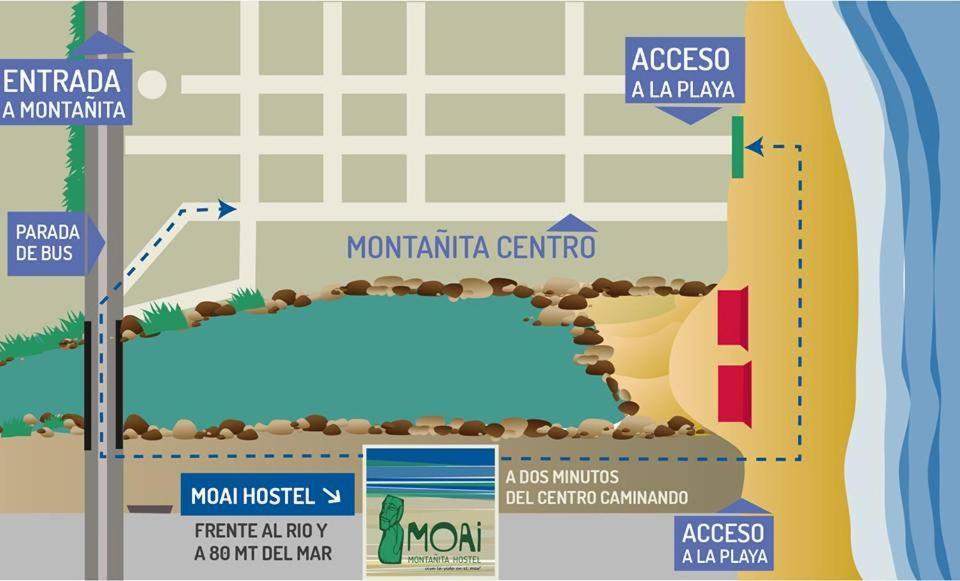 Hostal Moai Montanita Exterior photo